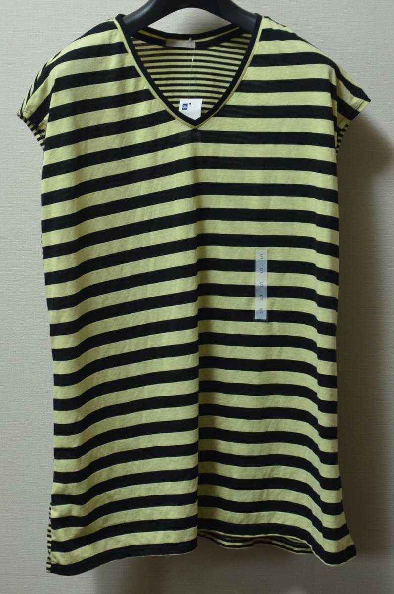 ●GU●ボーダーカットソー チュニック Sサイズ 未使用品 拍卖