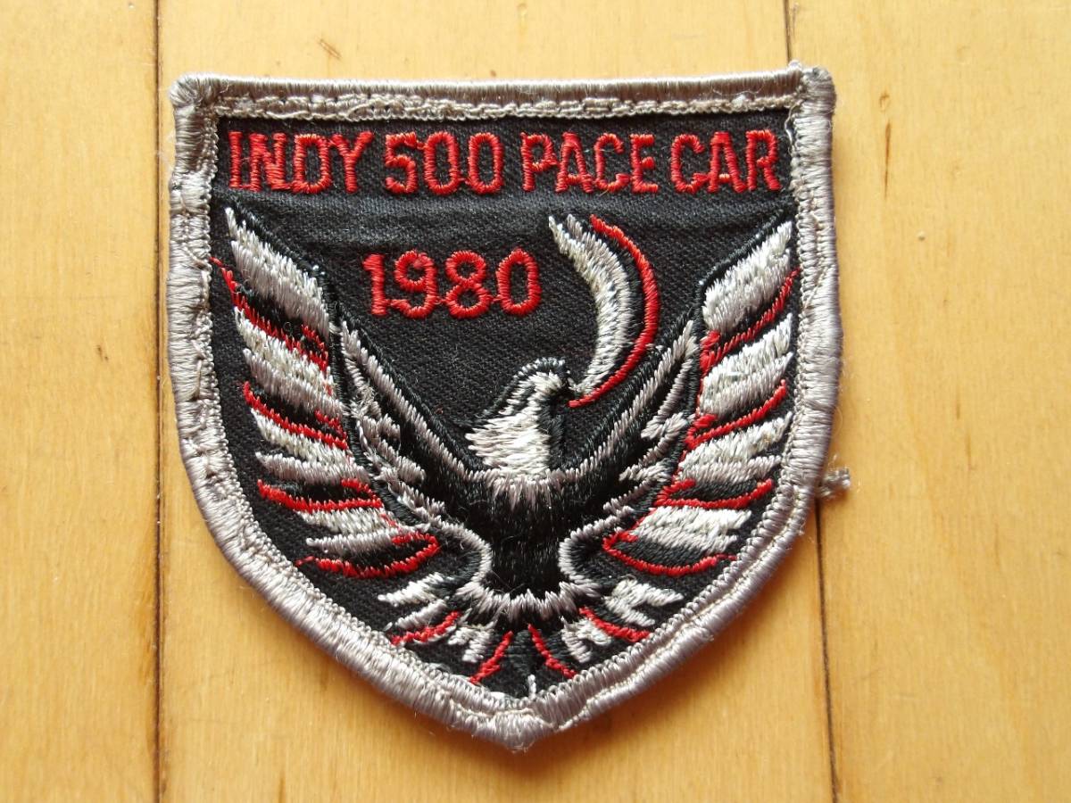即決 VINTAGE AUTO PARTS PATCH INDY 500 PACE CAR 1980 ビンテージ インディー ペースカー ワッペン 拍卖
