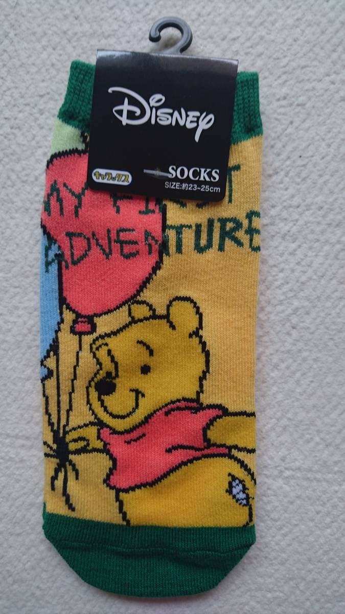 ★ 新品 くまのプーさん ディズニー くるぶしソックス拍卖