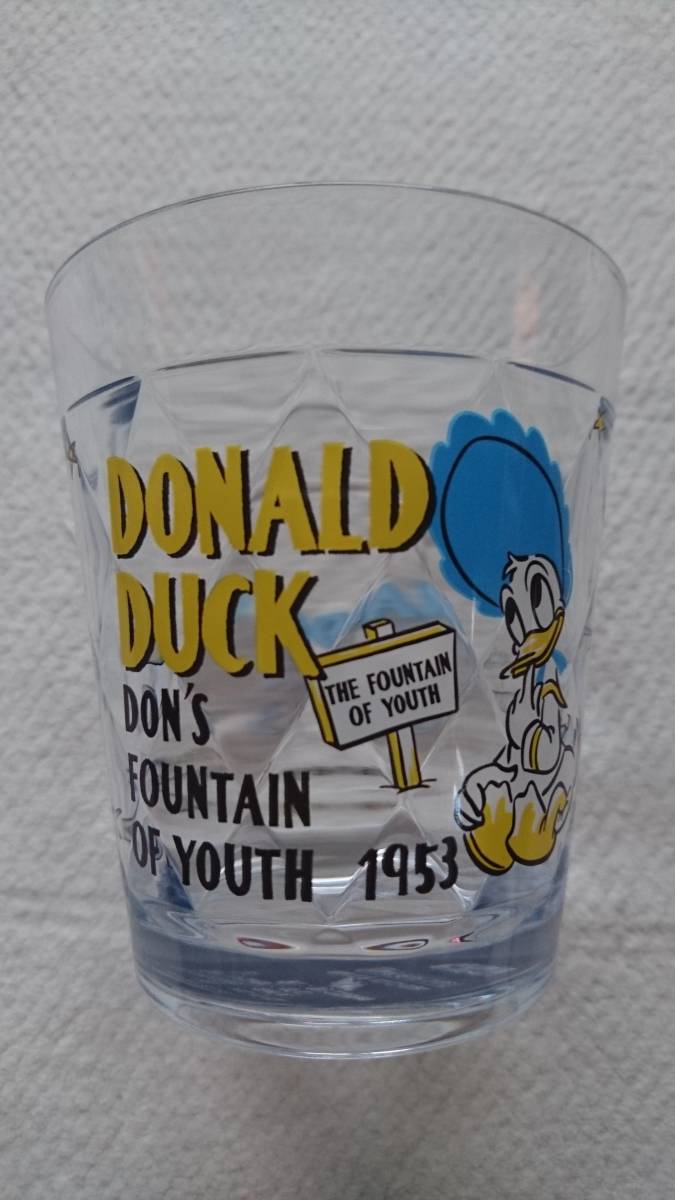 ★非売品 新品 KIRIN キリン オリジナル ディズニーキャラクターダイヤカットカップ ドナルドダック Disney拍卖