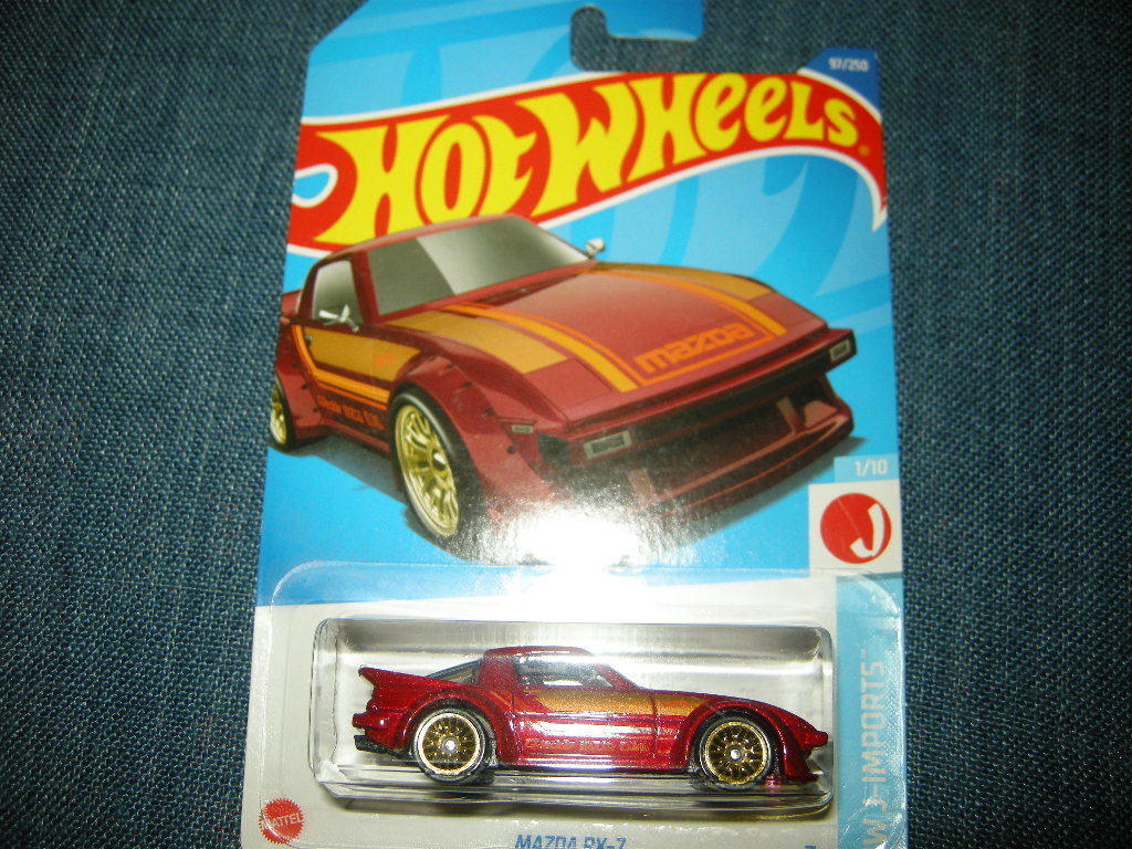 MAZDA RX-7 ワインレッド HotWheels マツダ RX7 SA22C ホットウィール拍卖