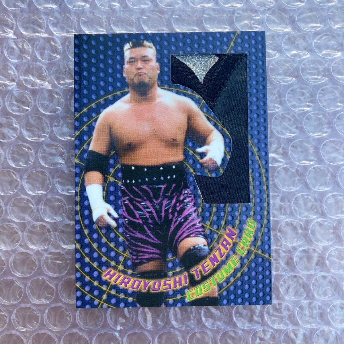 BANDAI 新日本プロレス 天山広吉 実使用 コスチュームカード バンダイ プロレスカード拍卖