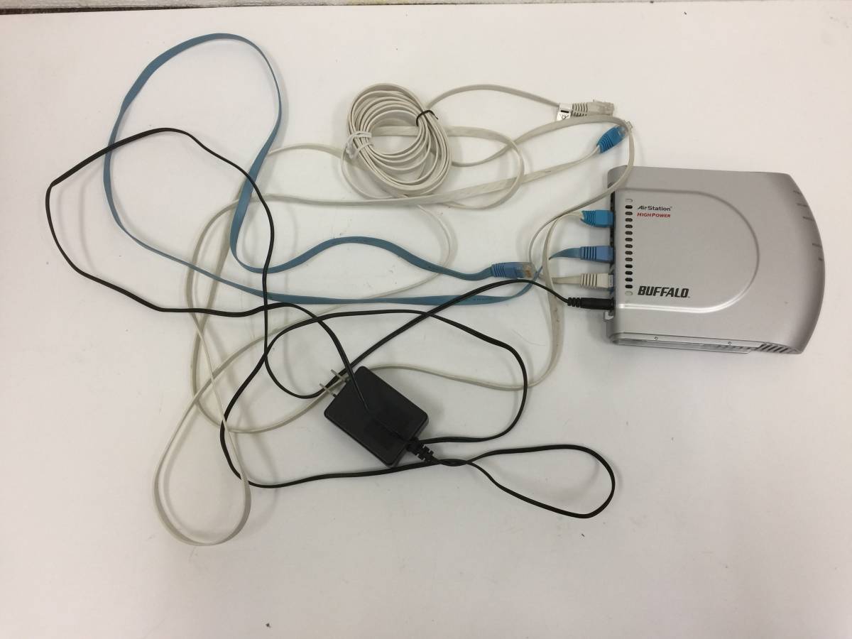 【中古】 BUFFALO WHR-HP-G 無線LAN WiFi ルーター 本体/電源☆直接引き取り可拍卖