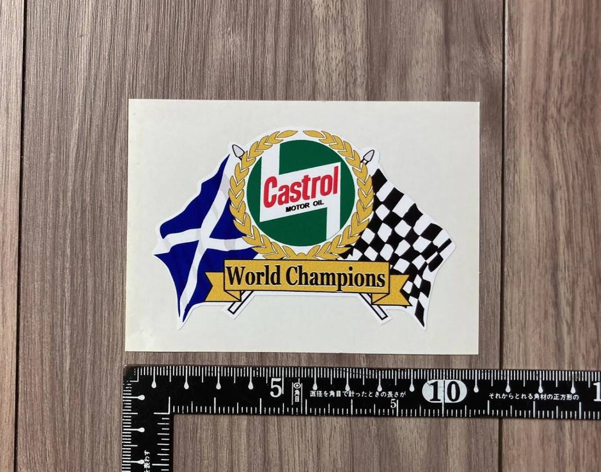 ★送料無料★CASTROL カストロール カッティング ステッカー デカール拍卖