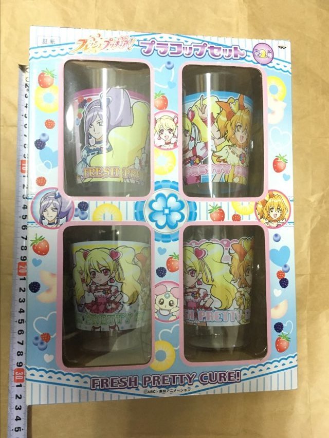 非売品 景品 フレッシュプリキュア! プラコップセット プライズ プリキュア プラ コップ セット Precure FRESH PRETTY CURE Plastic cup拍卖