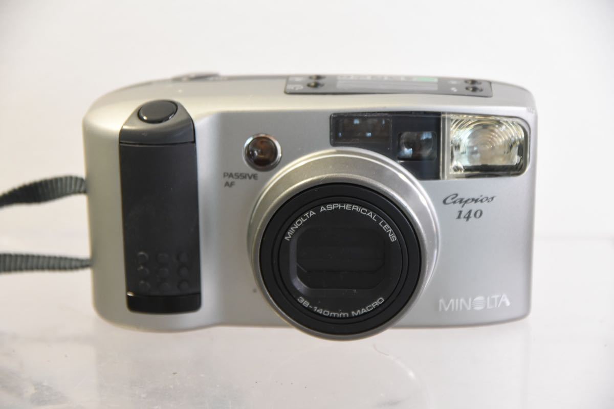 カメラ コンパクトフィルムカメラ MINOLTA ミノルタ capios 140 Y19拍卖