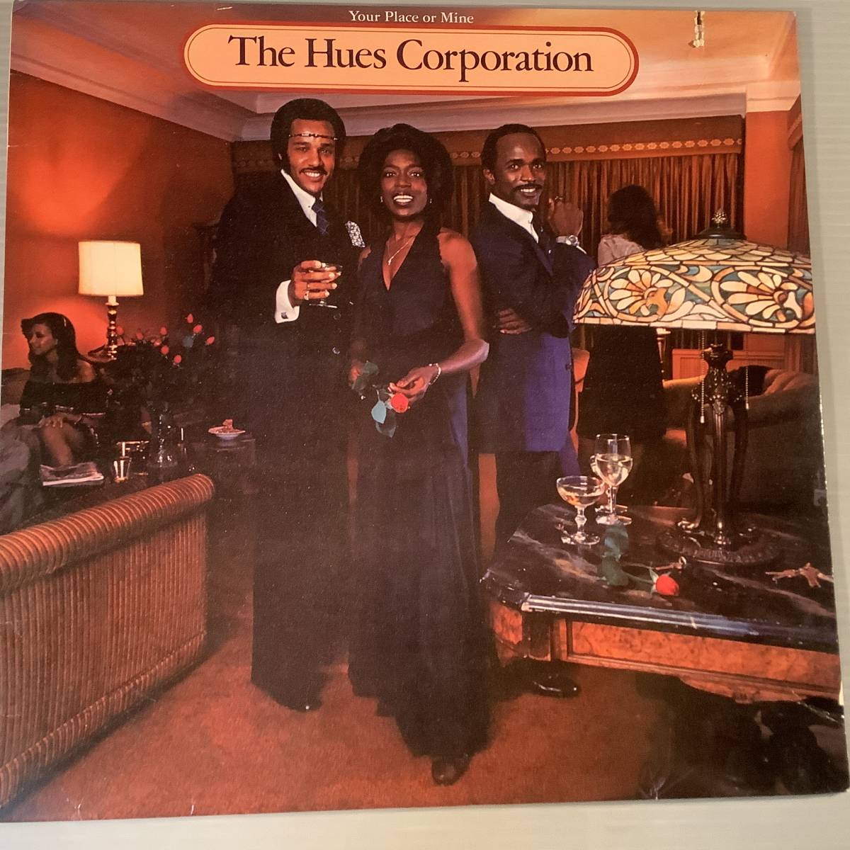 LP(アメリカ盤)●ヒューズ・コーポレーション Hues Corporation/Your Place or Mine●美品!拍卖