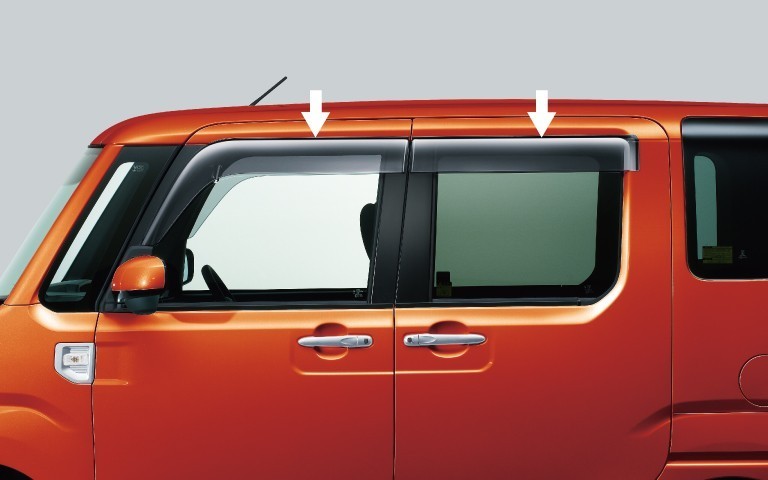 ウェイク WAKE 700系:純正 ワイドバイザー(1台分)(廃盤、残り在庫わずか)拍卖