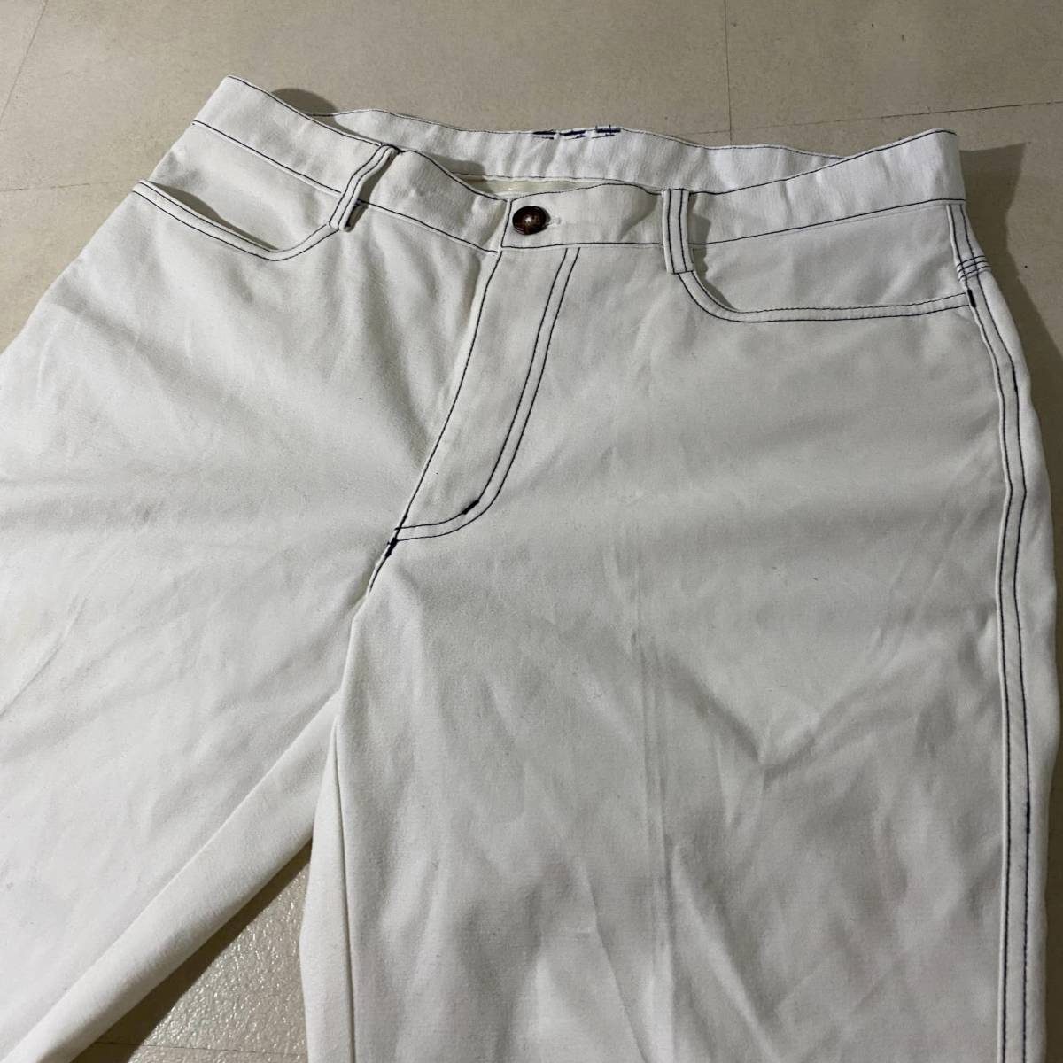 adidas アディダス Taylor Made テーラーメイド ゴルフパンツ ストレッチ ピーチスキン ロゴ刺繍 ゴルフウェア【85】拍卖