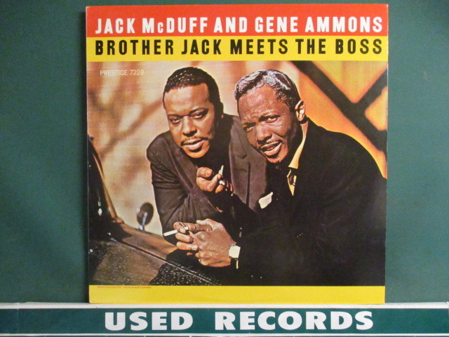 Jack McDuff And Gene Ammons : Brother Jack Meets The Boss LP (( 60's Organ Soul Jazz ! / 落札5点で送料当方負担拍卖