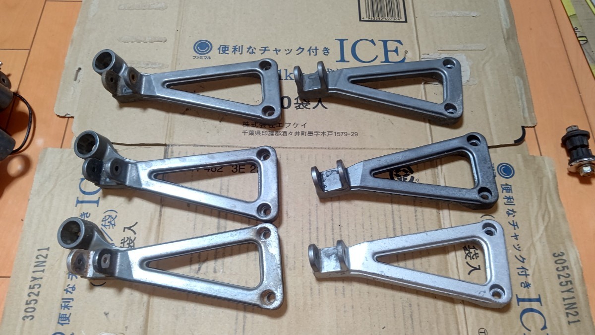 カワサキ バリオス ZR250A 純正 タンデム ステッププレート ④ 左 右 L R 3セット リア リヤ kawasaki BALIUS 35011-1583 35011-1582拍卖