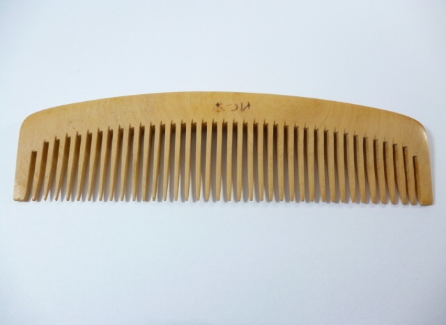 ф 本つげ 櫛 ф つげ 黄楊 くし拍卖