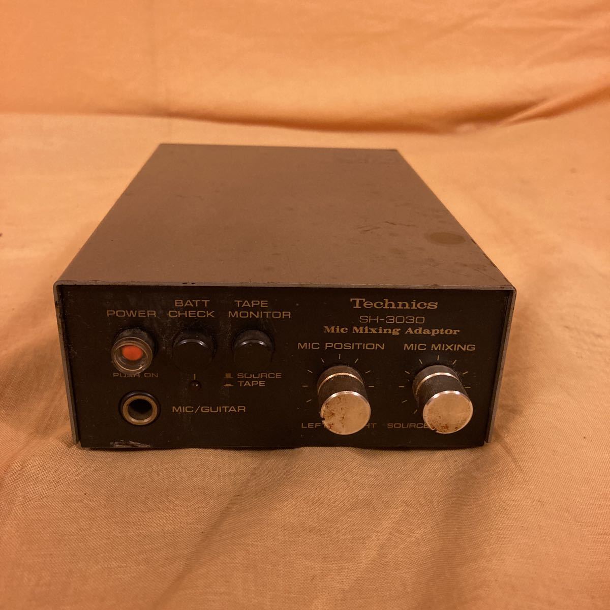 TechnicsテクニクスSH-3030マイクミキシングアダプター未チェック拍卖