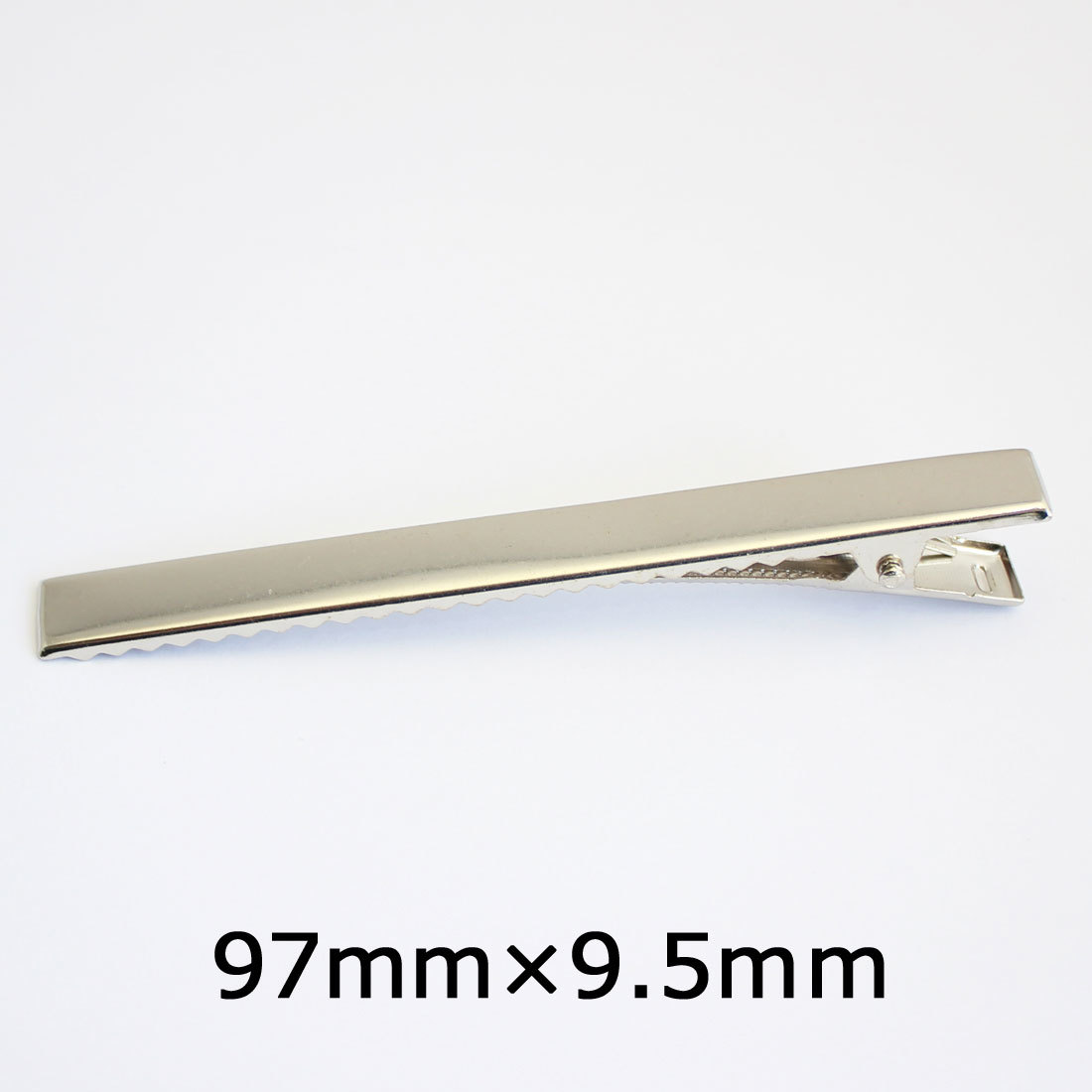 【4個パック】ヘアクリップ 大サイズ 97mm×9.5mm シルバー 色 sgy-359拍卖