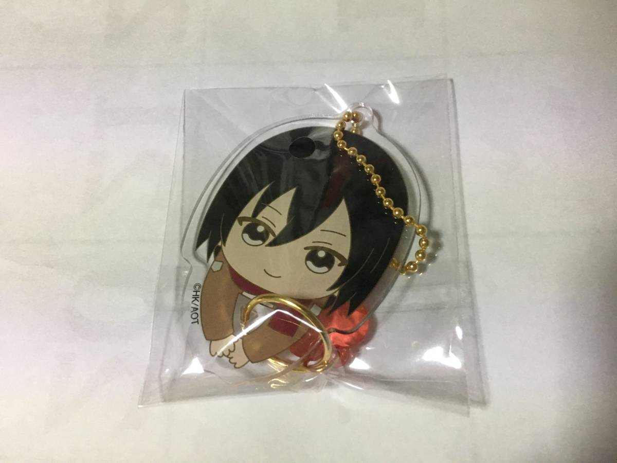 進撃の巨人 心臓を捧げよ!チャーム ミカサ 2個あり拍卖