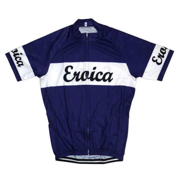 新品 サイクルジャージ XLサイズ レトロデザイン No11 イタリア フルジップ 半袖 ウェア メンズ サイクリング スポーツ MTB ロードバイク拍卖
