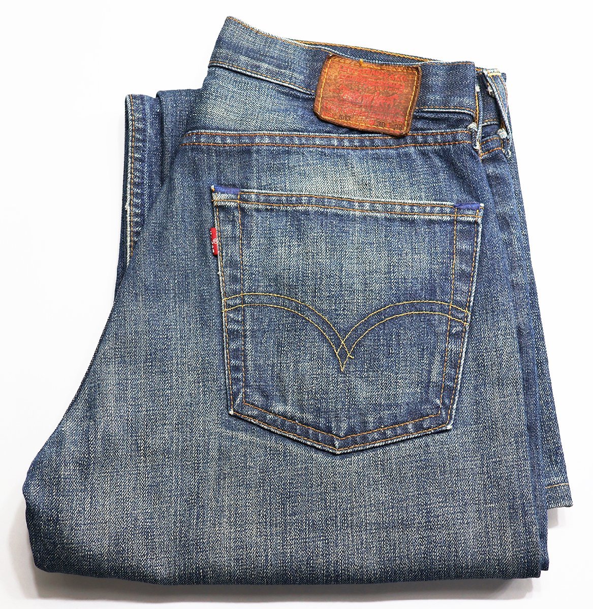 Levi's (リーバイス) Lot 503 リラックスフィット ストレートデニムパンツ 503-03 日本製 w30 / ジーンズ拍卖