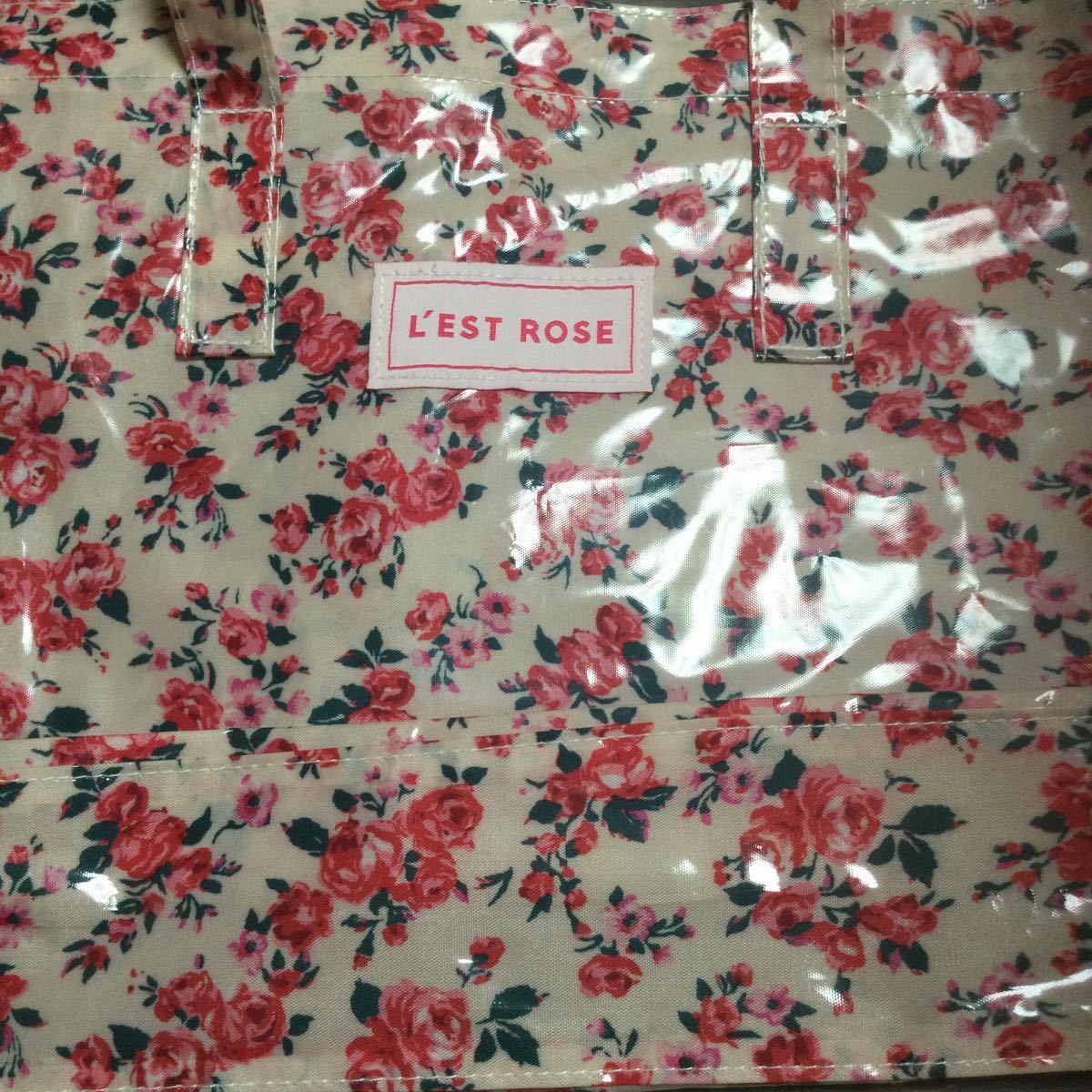 *L’EST ROSE カバン ビニール バッグ*拍卖