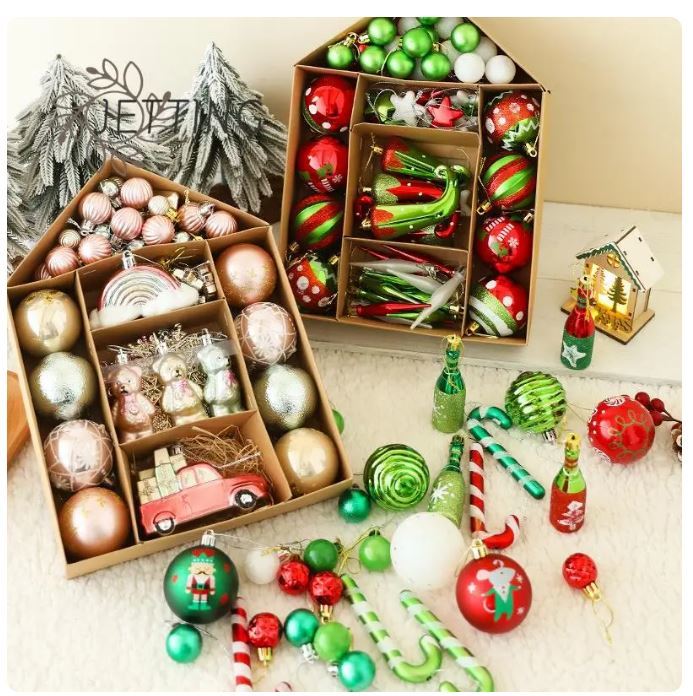 【A1~5】クリスマス用のきらびやかな泡のボール,70個,家庭用のクリスマスデコレーション,2023拍卖