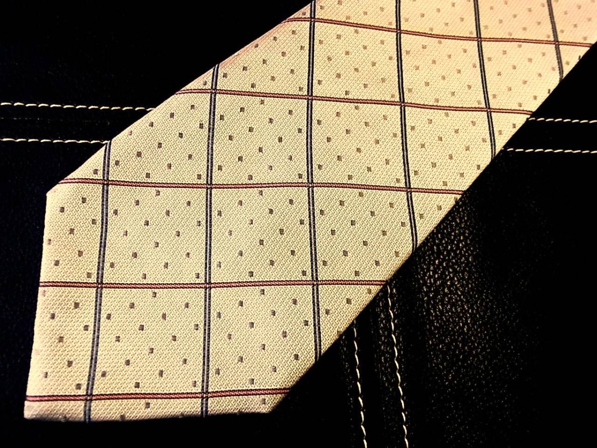 d0430美品【小篠美智子】ミチコ ロンドンのネクタイ■■拍卖