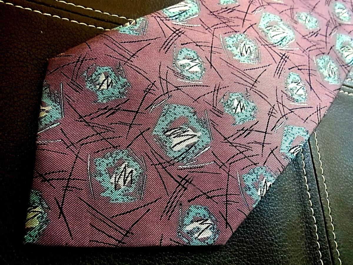 d0789美品【小篠美智子】ミチコ コシノのネクタイ■■拍卖