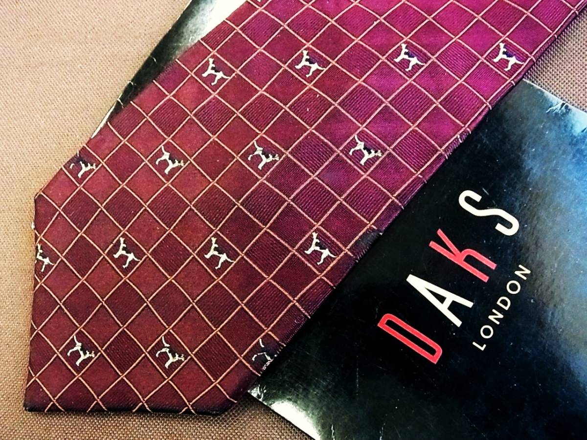 0^o^0ocl♪FK2720 DAKSダックス【犬・動物】ネクタイ拍卖