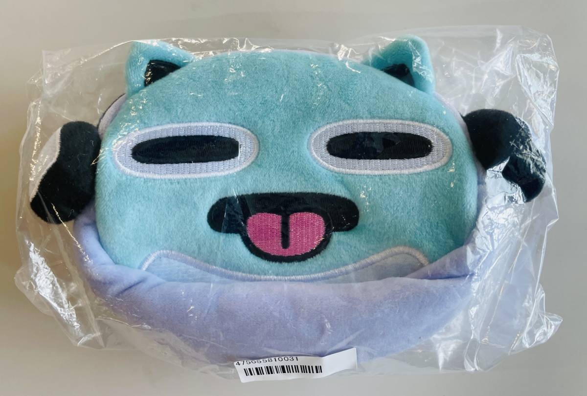 ★BLUE HAMHAM フェイス ポーチ★ブルーハムハム ぬいぐるみ マスコット 小物入れ拍卖