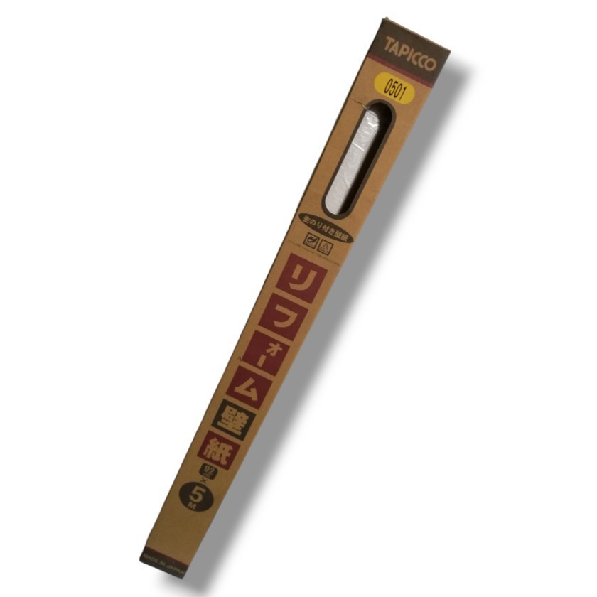【赤字覚悟!!】リフォーム 壁紙 クロス DIY TAPICCO 0501 生のり付き 糊付き 92cm×5m 日本製 ■未使用■拍卖