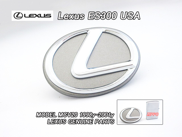 ウインダムMCV20/LEXUS/レクサスES300純正USエンブレムVバンクカバーファスナーLマーク/USDM北米仕様エンジンUSAオーナメント1MZ-FE拍卖