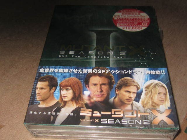 ★新品未開封DVDーBOX ミュータントX シーズン2 DVD The COMPLETE BOX I♪即決!拍卖