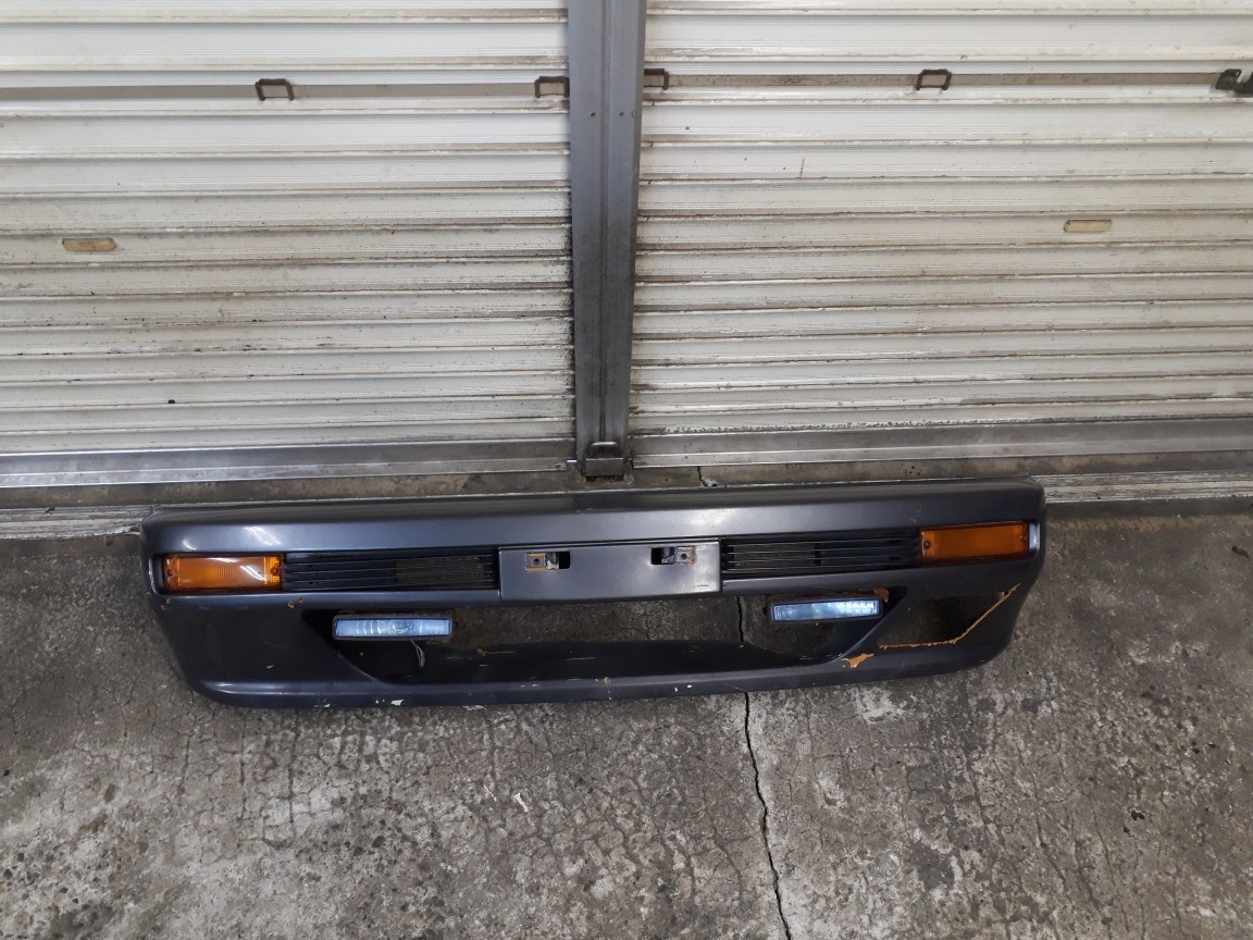 S13シルビア 純正フロントバンパー No.cas拍卖