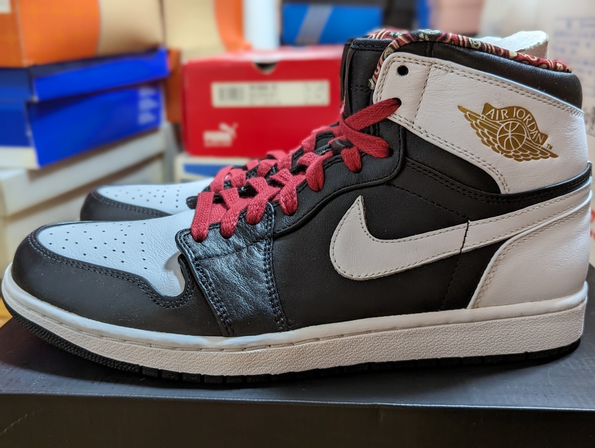 【即決】Nike Air Jordan 1 Retro High RTTG Vegas 28.5cm US10.5 ジョーダン ベガス デッドストック 正規黒タグ付 拍卖