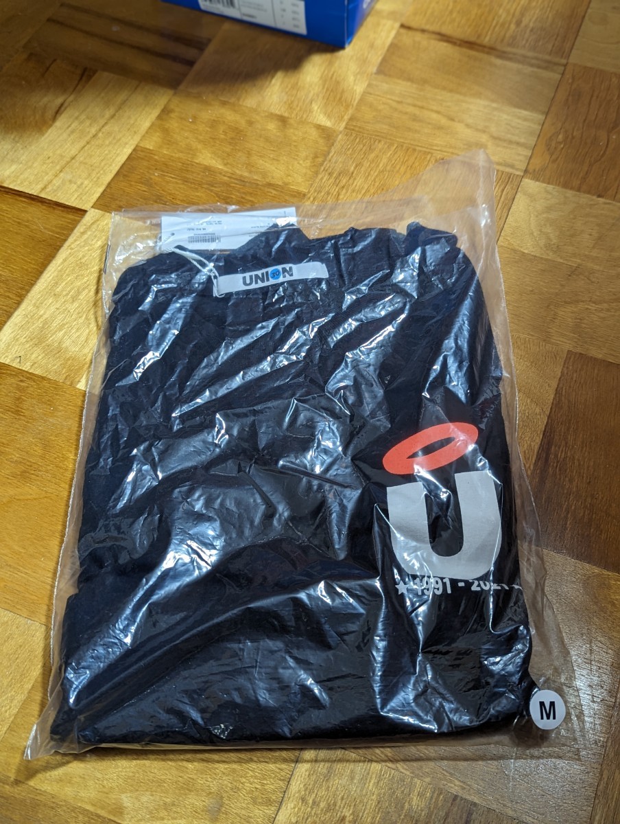 【定価8910円】UNION banner ss tee 30周年限定ユニオントーキョー ロサンゼルス Los Angeles M ヴィンテージブラック拍卖