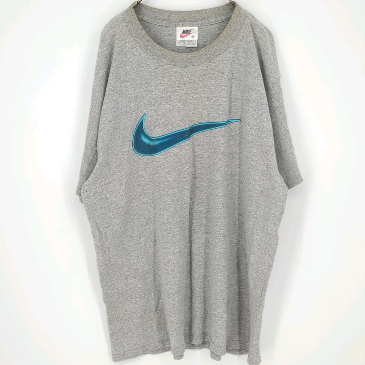 USA製 90s 白タグ vintage M ナイキ NIKE Tシャツ グレー 半袖 ヴィンテージ リユース ultramto ts1251拍卖