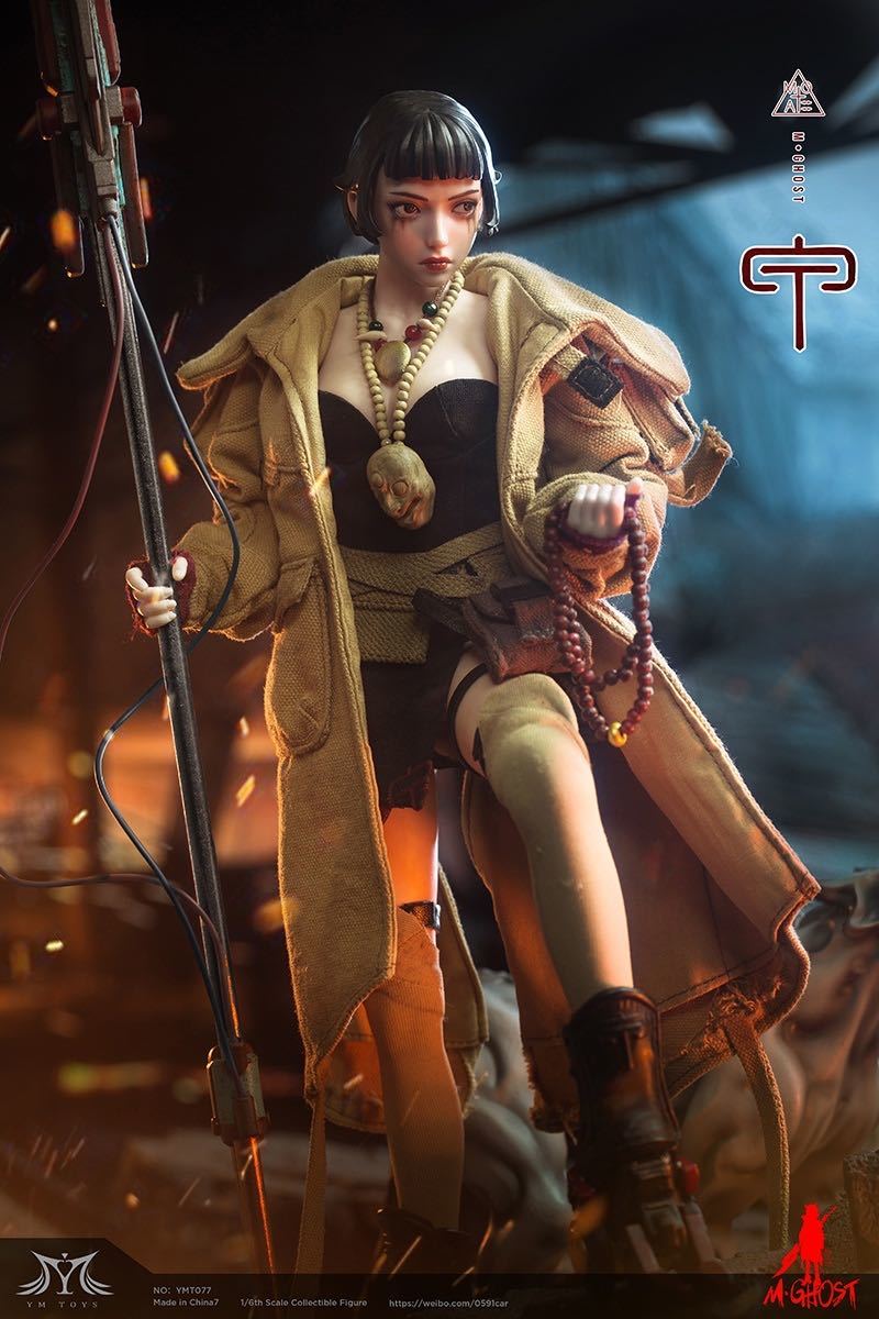 YMTOYS 1/6 M-GHOST 第一弾 甲子ねちゃん 未開封新品 YMT077 検) ホットトイズ VERYCOOL FLAGSET Soosootoys DAMTOYS Star Ace拍卖