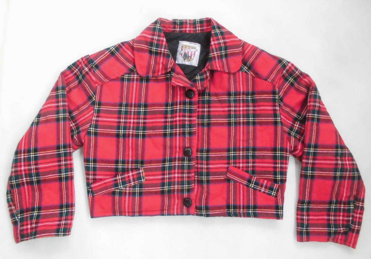 タータンチェック ジャケット パンク ファッション c.c.c. ロンドン 80年代 Made In U.K. Punk Mods ARTIFICIAL EYE BOY LONDON拍卖