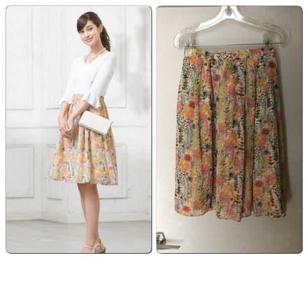 新品同様【LIBERTYコラボアイテム】TOCCA LIBERTY スカート拍卖