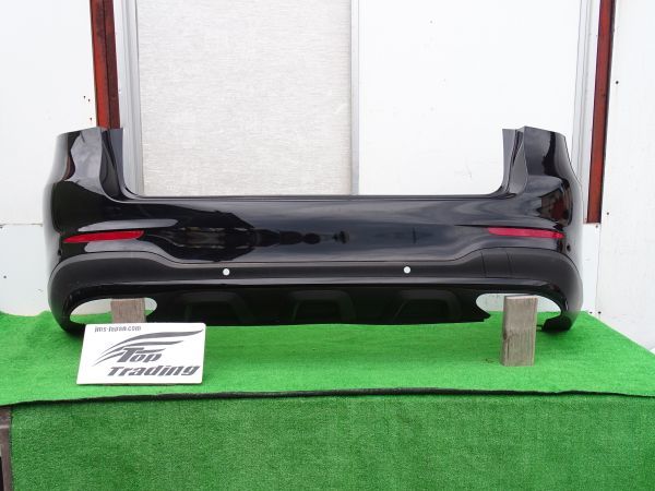 L1651vc ベンツ純正 GLC X253/W253 前期 AMG リアバンパー ブラックモール付 ロアパネル A2538850200 オプシディアンブラック/197拍卖