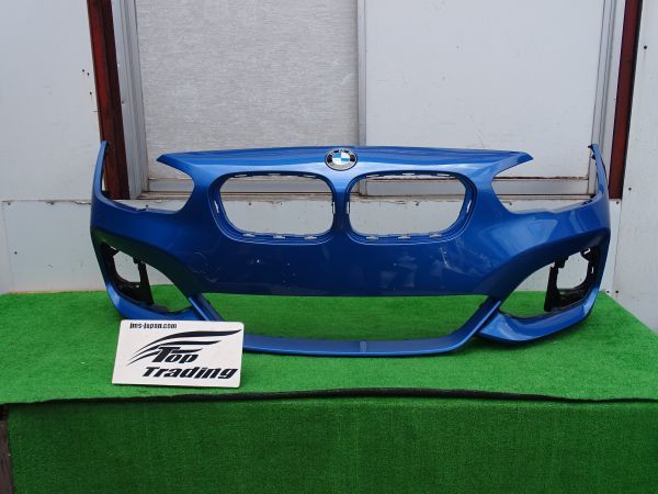 L1719vc BMW純正 1シリーズ F20 後期 LCI Mスポーツ フロントバンパー 5111 8060283 エストリブルーB45拍卖