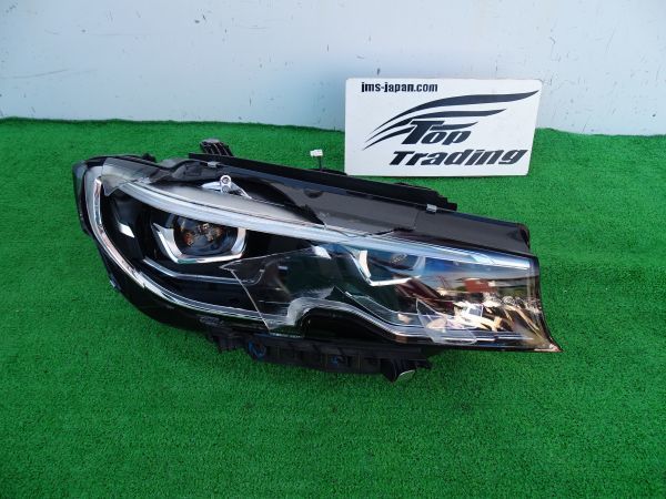 L1779vc BMW純正 3シリーズ G20/G21 前期 右 LED ヘッドライト 9465224 (6311 8496157) ジャンク品拍卖