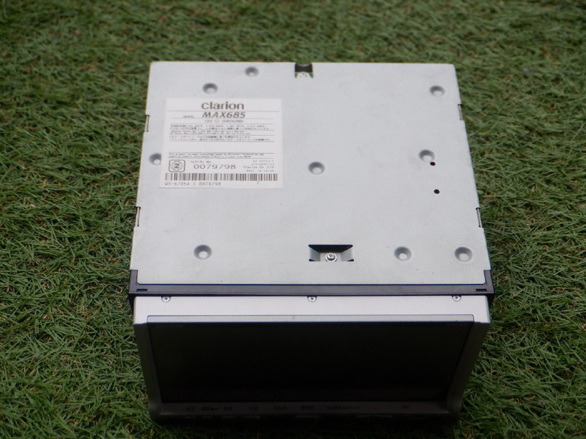 売り切り Clarion クラリオン MX685 2DIN DVD CD HDDナビ m-23-9-109拍卖