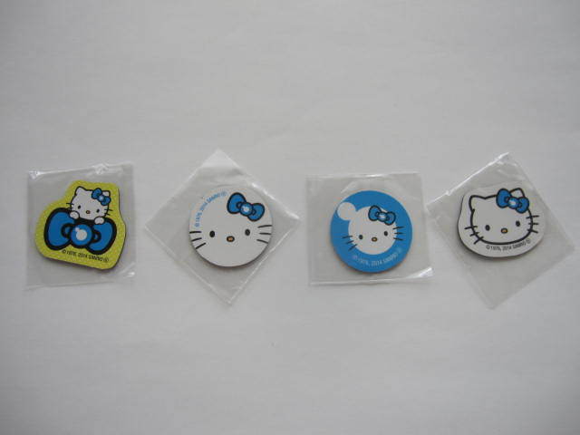 新品 非売品 ハローキティ キティちゃん マグネット 4個セット A 未使用 拍卖