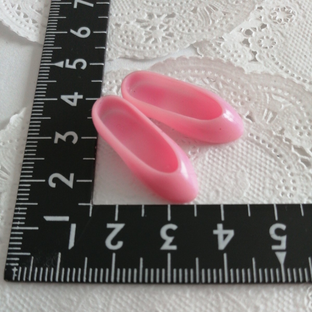 3r0830 bドール用 ピンク ジェニー リカちゃん サイズ シンプル パンプス 靴 1/6ドール 拍卖