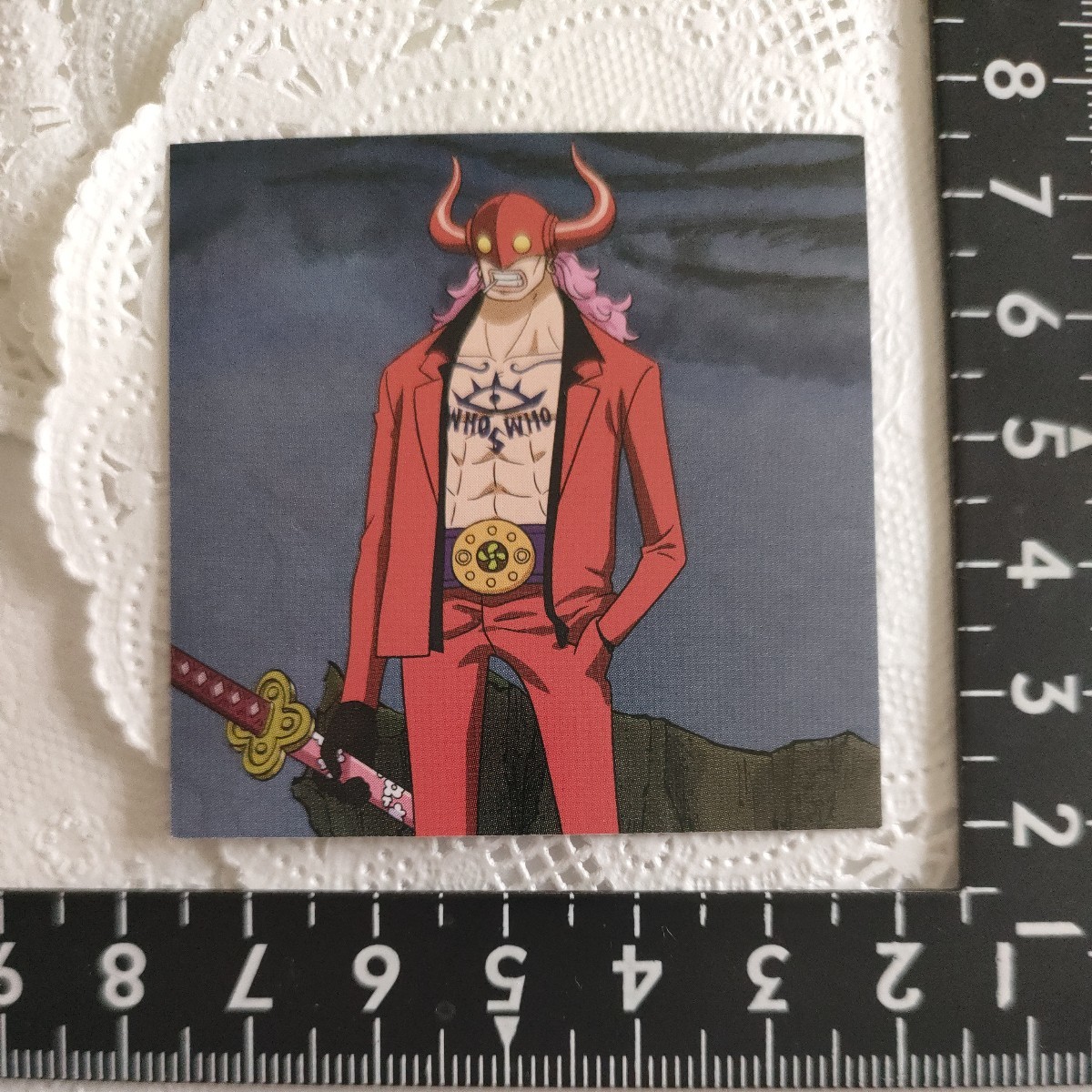 3r08 ワンピース キャラクターシール ファイン フーズ・フー拍卖