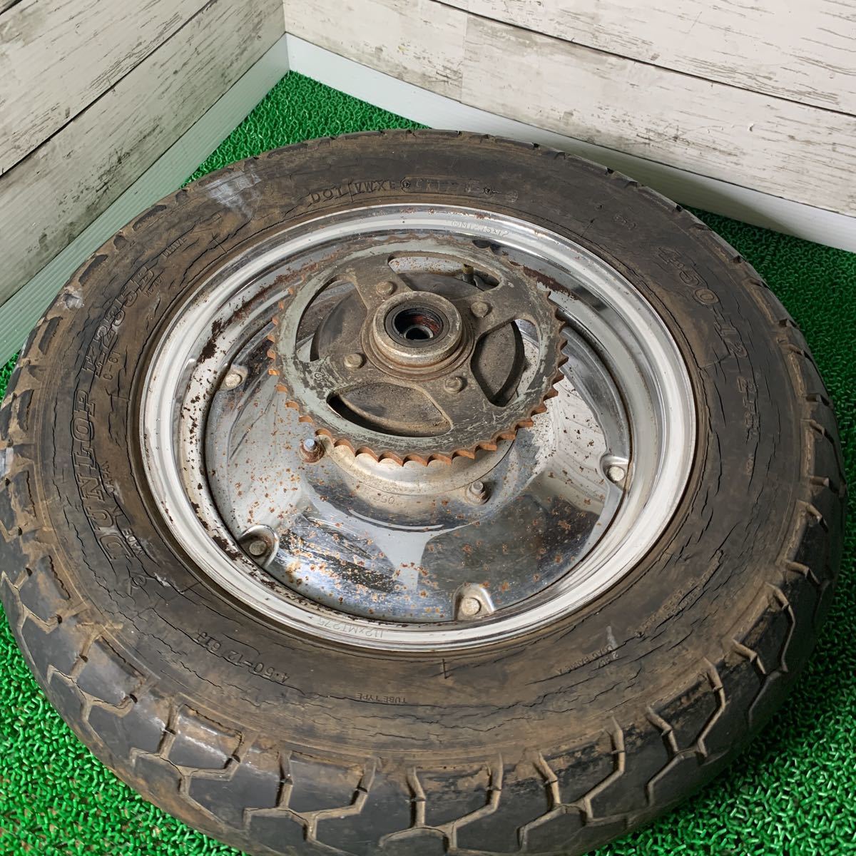 HONDA ジャズ50 リアホイール ドラムセット拍卖