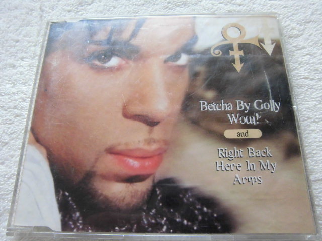 '96/UK盤 / The Artist (Formerly Known As Prince) / Betcha By Golly Wow! / Right Back Here In My Arms / プリンス/Stylisticsカバー拍卖