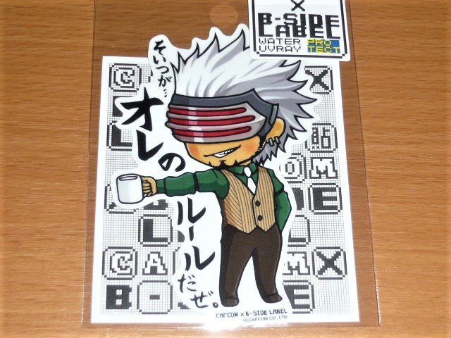 ◆逆転裁判 ステッカー◆ゴドー オレのルールだぜ◆B-SIDE LABEL◆カプコン◆拍卖