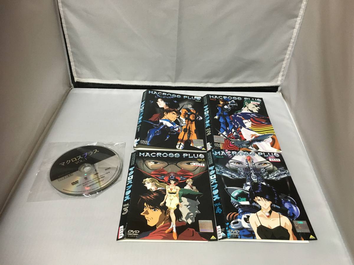 DVD マクロスプラス 全4巻セット レンタル拍卖