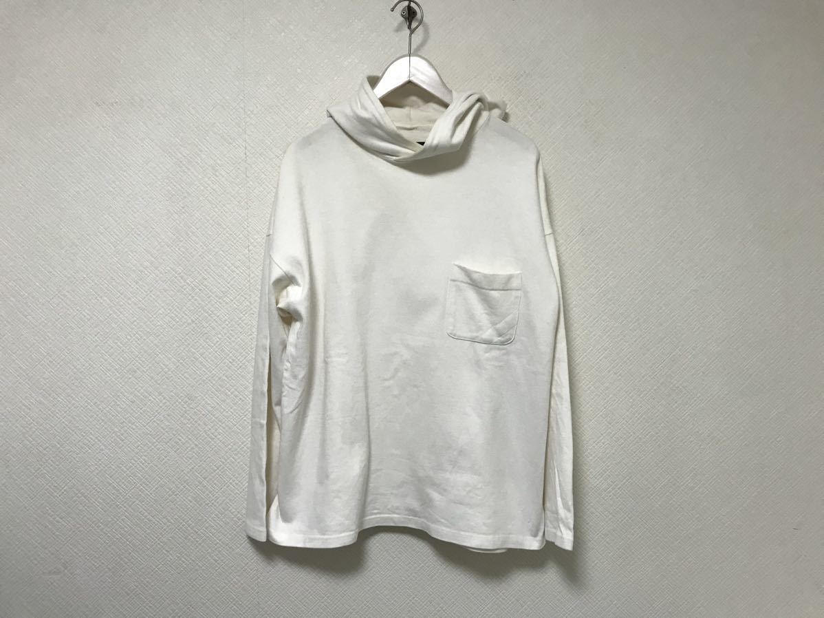 本物フィンガリンPHINGERINコットンスウェットプルオーバー長袖パーカーメンズアメカジサーフビジネススーツ白ホワイトL日本製トレーナー拍卖