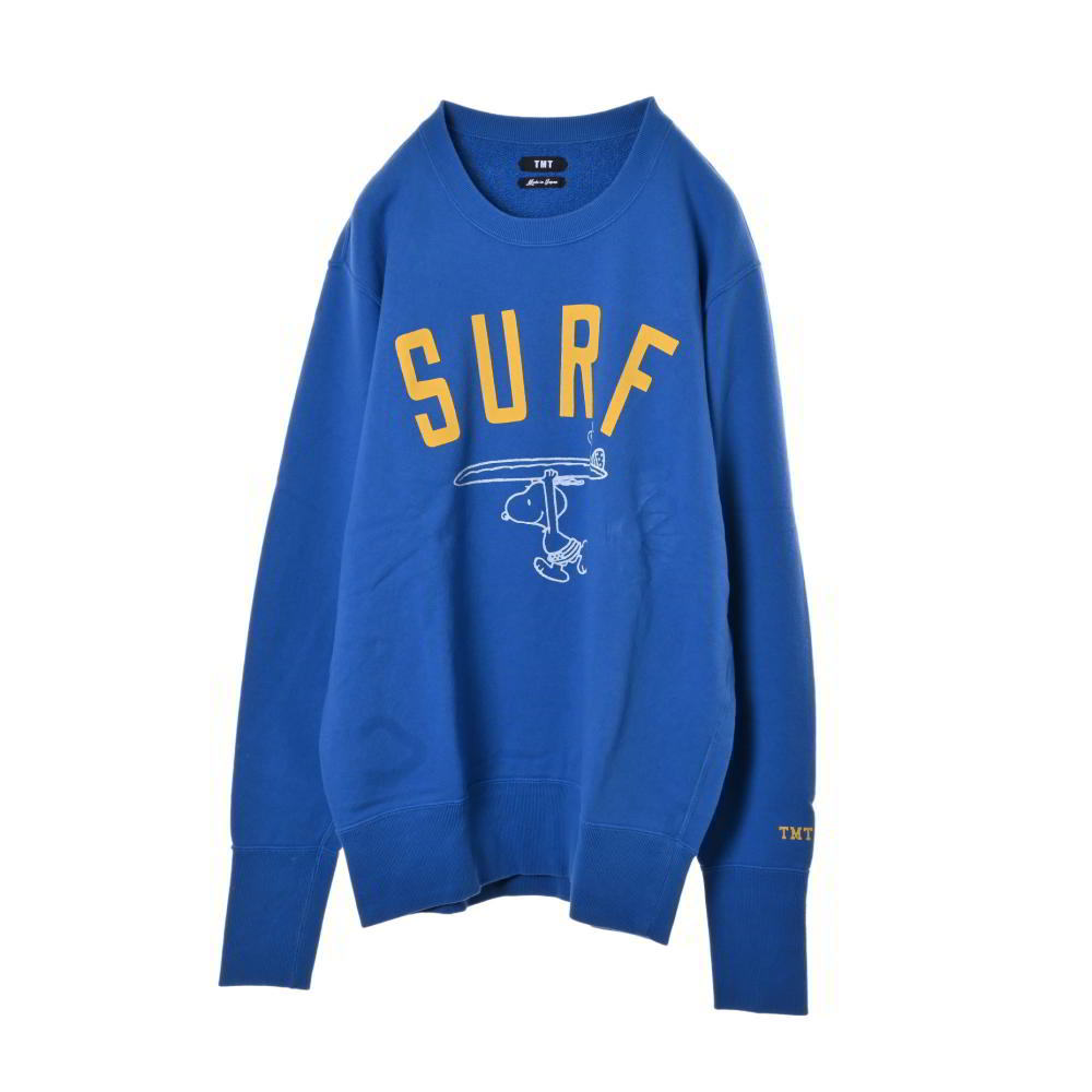 美品 TMT × POPEYE プリント スウェット XL ブルー ティーエムティー KL4BLSLH08拍卖